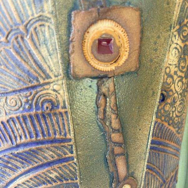 Hand-built Ceramic Sculpture Portrait