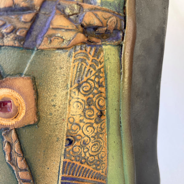 Hand-built Ceramic Sculpture Portrait