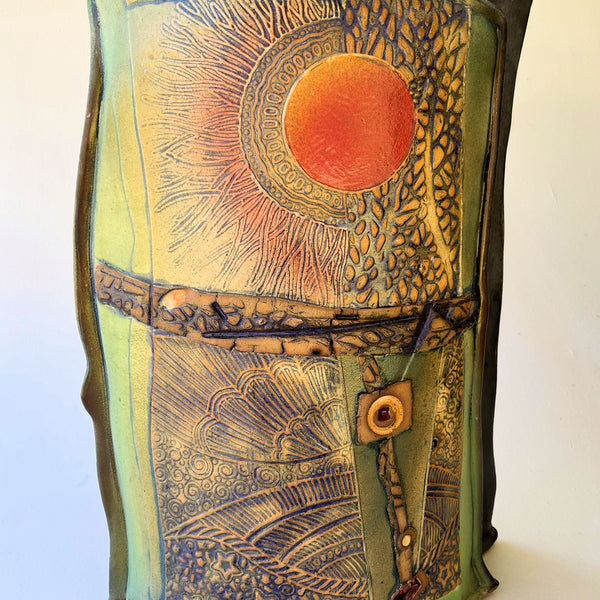 Hand-built Ceramic Sculpture Portrait