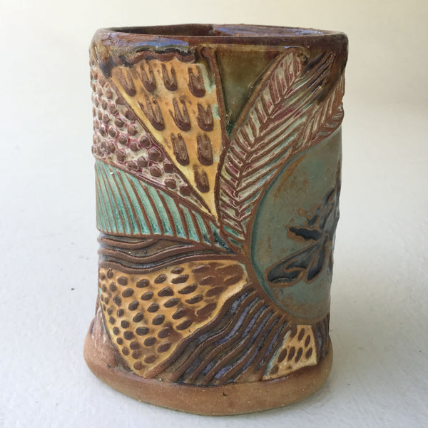 Bumblebee Pottery Ceramic Mug Handmade Artisan Coffee & Tea Cup – Perfect Gift for Nature and Insect Lovers