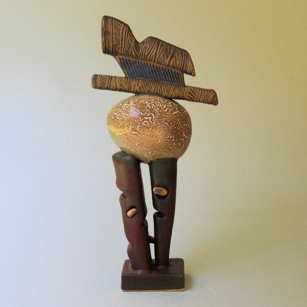 First Born an abstract sculpture by Helene Fielder