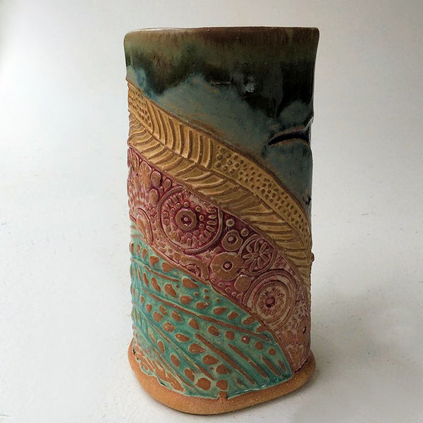Hummingbird Pottery Ceramic Mug | Handmade Artisan Coffee & Tea Cup – Perfect Gift for Nature and Bird Lovers