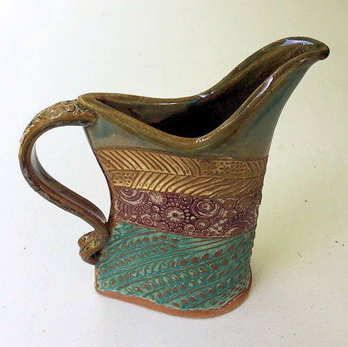 Hummingbird Pottery Pitcher Microwave and Dishwasher Safe Tableware
