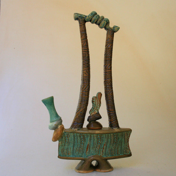 Sculptural Tea Pot  stoneware ceramics pottery