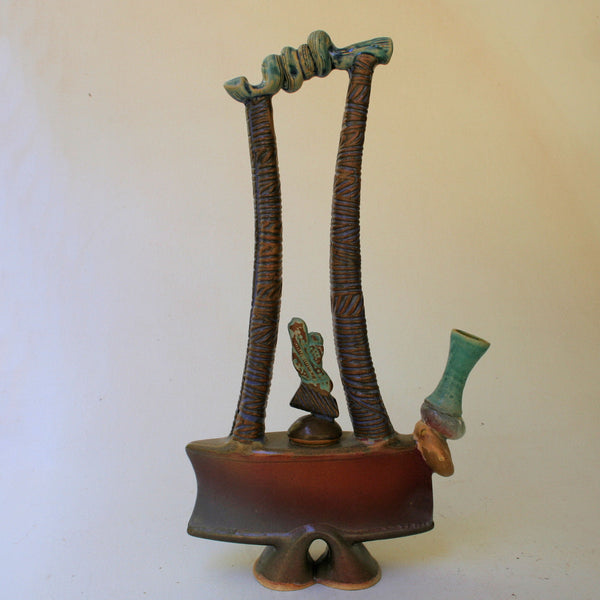 Sculptural Tea Pot  stoneware ceramics pottery