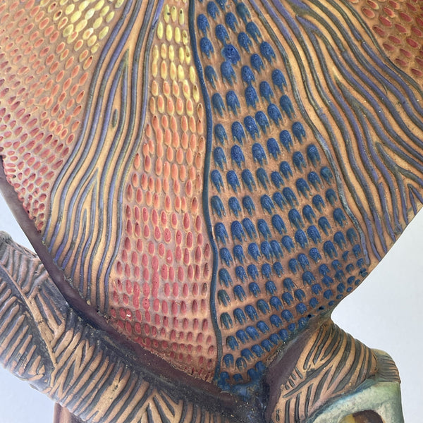 Handcrafted Ceramic Sculpture Bright Side of the Moon