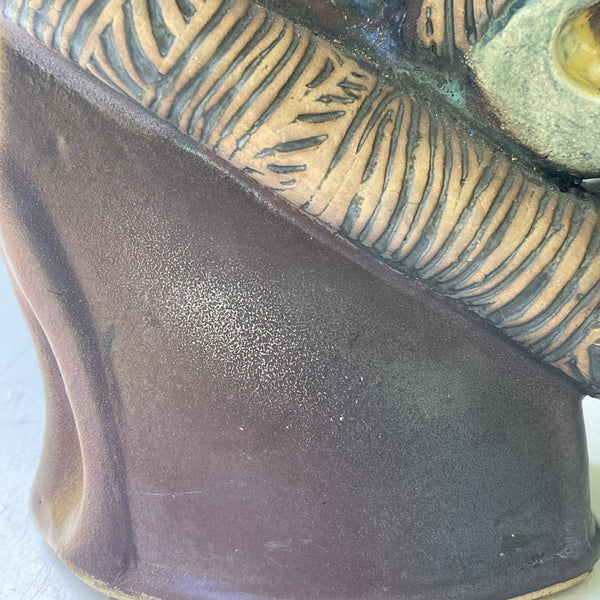 Handcrafted Ceramic Sculpture Bright Side of the Moon