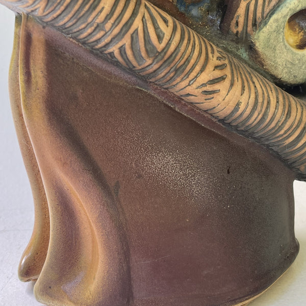 Handcrafted Ceramic Sculpture Bright Side of the Moon
