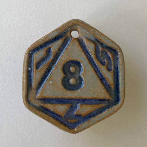 Dice Focal Bead Hexagon