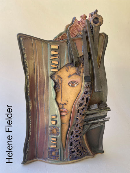 Hand-built Ceramic Sculpture Portrait