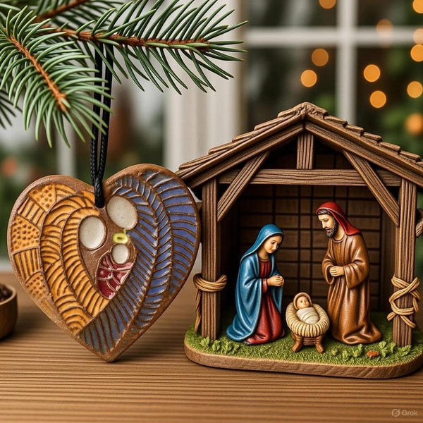 Nativity Scene Christmas Ornament