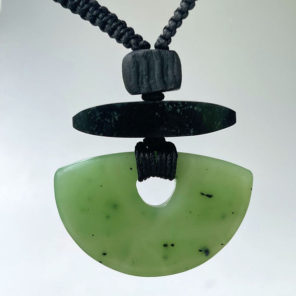 Custom Cut Jade Carving Pendant