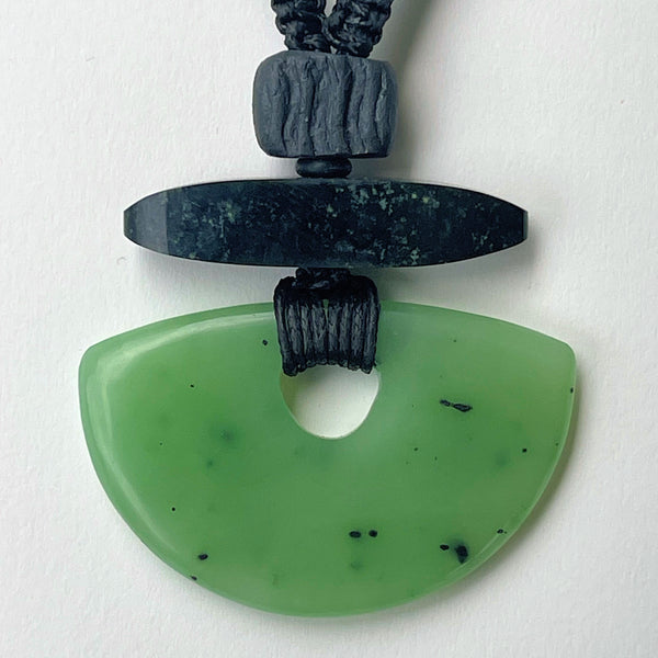 Custom Cut Jade Carving Pendant