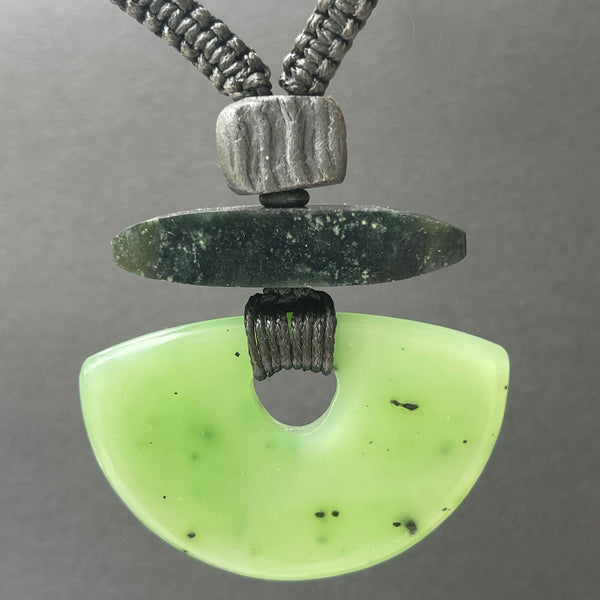 Custom Cut Jade Carving Pendant