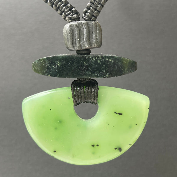 Custom Cut Jade Carving Pendant