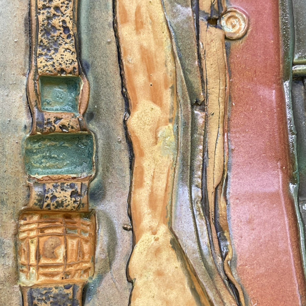 Abstract Ceramic Wall Art