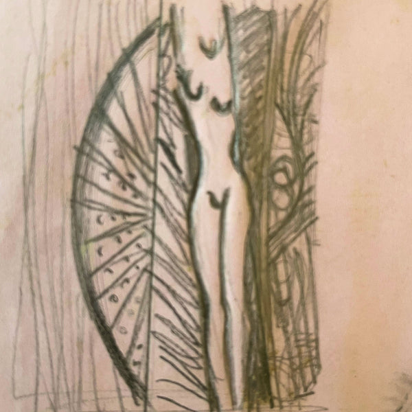 Nude Study Wall Tile