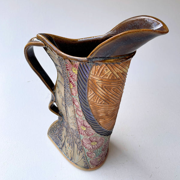 Poppy Landscape Large Pitcher