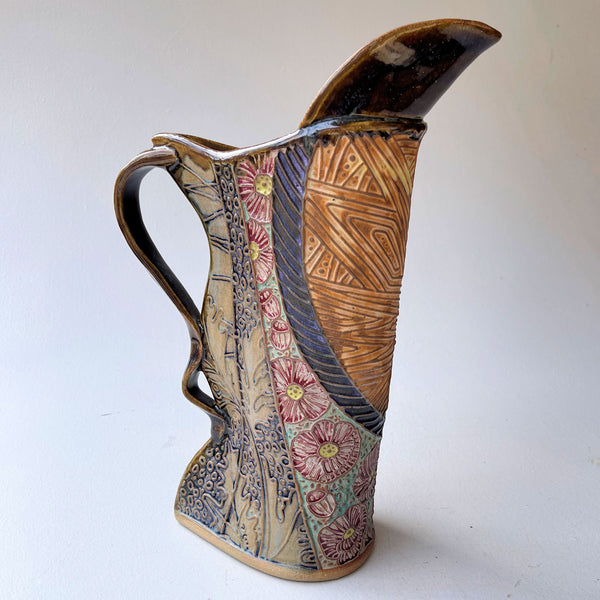 Poppy Landscape Large Pitcher