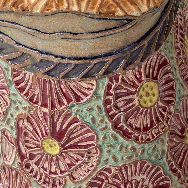 Poppy Landscape Large Pitcher