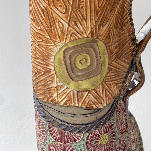 Poppy Landscape Large Pitcher