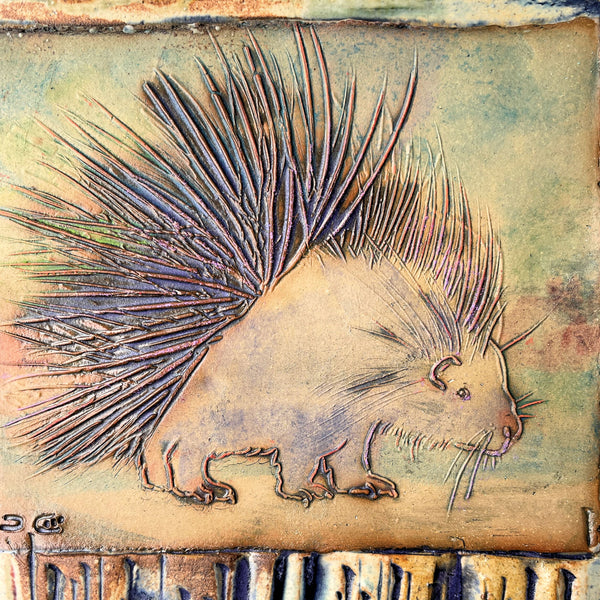 Porcupine Pottery Ceramic Wall Art