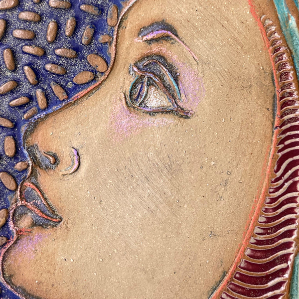 Woman and Moon Wall Art