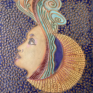 Woman and Moon Wall Art
