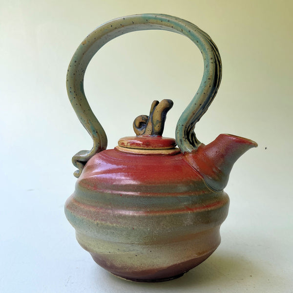 Tea Pot Pottery Functional and Decorative Microwave and Dishwasher Safe
