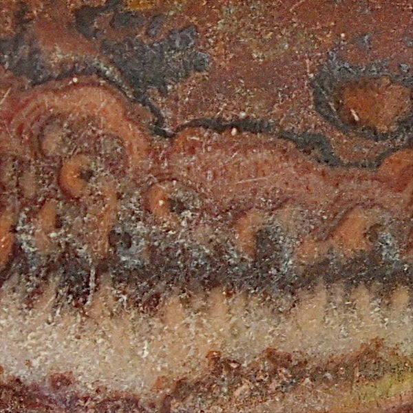 Custom Cut Sonoran Rhyolite and Rolling Hills Dolomite with Handmade Stoneware Beads