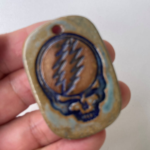 Grateful Dead Focal Bead Rectangle