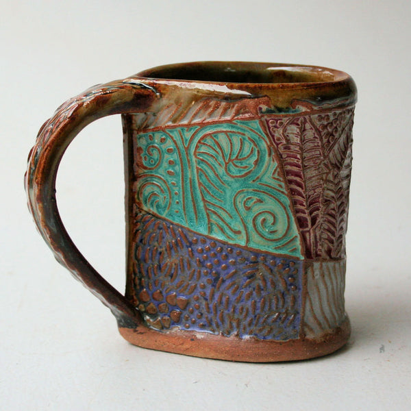 Stegosaurus Ceramic Mug Handmade Artisan Coffee & Tea Cup – Perfect Gift for Dinosaur Lovers