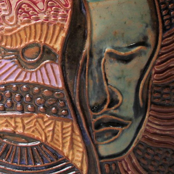Angel in the Room Vessel Handmade Ceramic Vessel Pottery