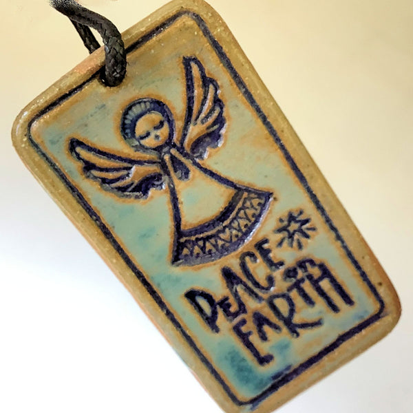 Angel  Ornament Peace on Earth