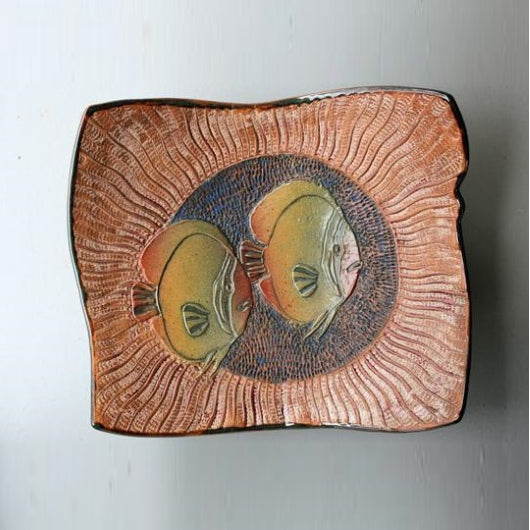 Sunfish Platter by Helene Fielder
