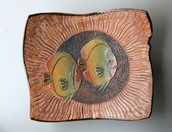 Sunfish Platter by Helene Fielder