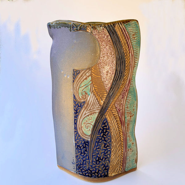 Jellyfish Vase Vessel Pottery Handmade