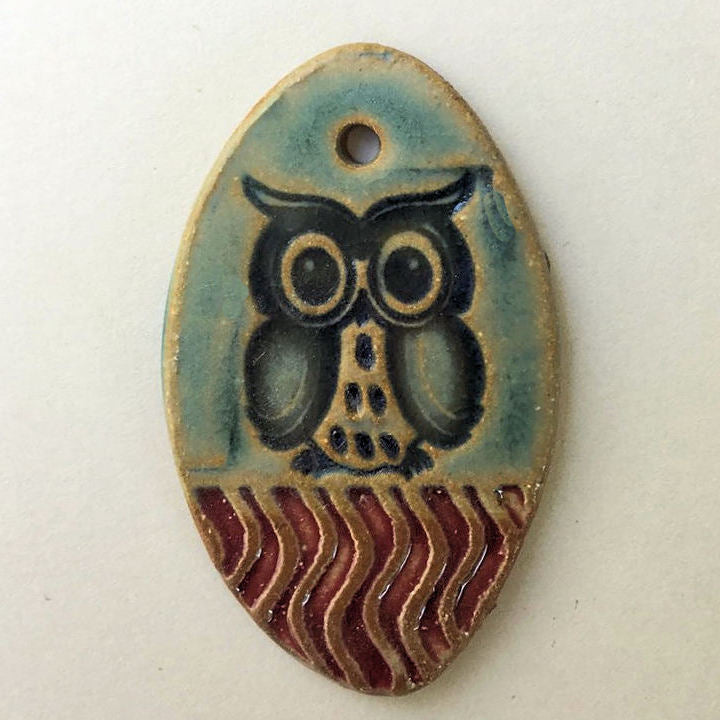 Owl Bead Oval