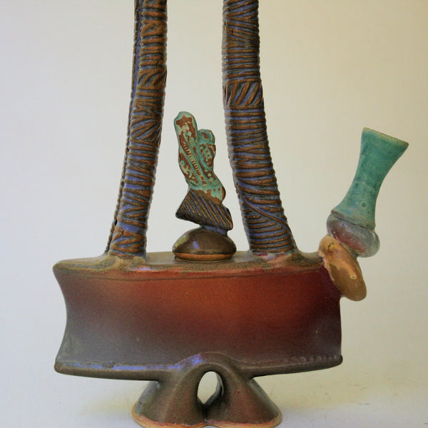 Sculptural Tea Pot  stoneware ceramics pottery