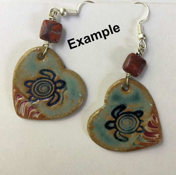 Sea Turtle Earring Beads Marquie - set of two